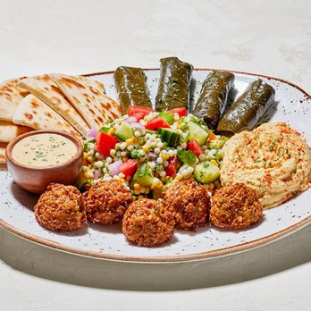 Luna Grill Phoenix - Lunatic Sampler - Greek Near Me - Phoenix, Arizona Luna Grill Phoenix - Lunatic Sampler - Greek Near Me - Phoenix, Arizona