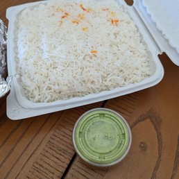 Order of rice. Huge amount for $4.99 Order of rice. Huge amount for $4.99
