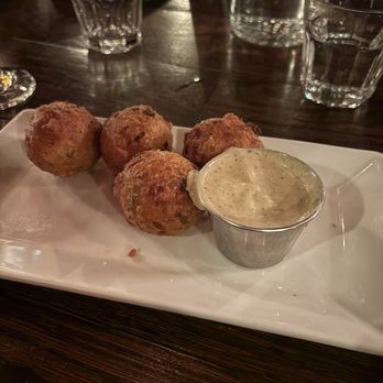 The Edge Harlem - Codfish Fritters w. Jerk Lime Dip - Caribbean Near Me - New York, New York