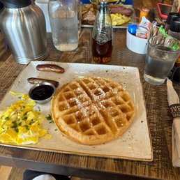 Biscuits & Turkey Sausage Gravy With Eggs