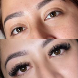 Lux Aesthetics  - Wispy Volume lash extensions