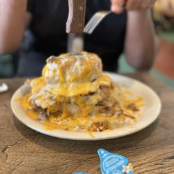 Bobbie's Southern Kitchen - Bus Biscuits with Sausage Gravy Biscuits with Sausage Gravy