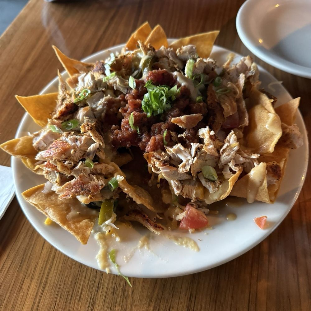 Nachos with chicken Nachos with chicken