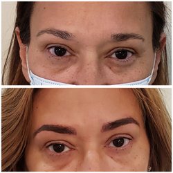 Amy Eyelash and Skin Care - Microblading before and after