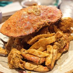Yunnan Tasty Garden - Crab stirred fry w/ salted egg yolk