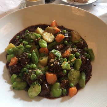 Bouchon - Salty lamb dish - French Near Me - Las Vegas, Nevada
