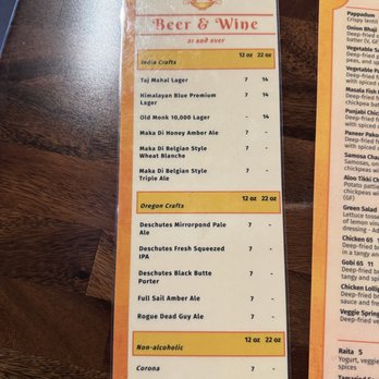 Zaiqa - Menu 3/2025 - Indian Near Me - Portland, Oregon Zaiqa - Menu 3/2025 - Indian Near Me - Portland, Oregon