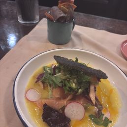 Salmon tapas