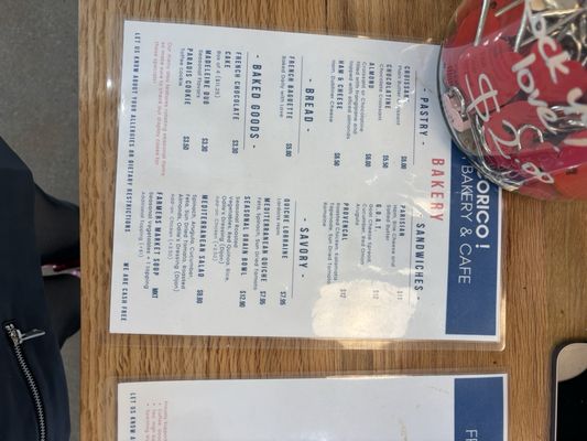 Menu photo 4 Cocorico Bakery & Cafe Nashville, TN Menu photo 4 Cocorico Bakery & Cafe Nashville, TN