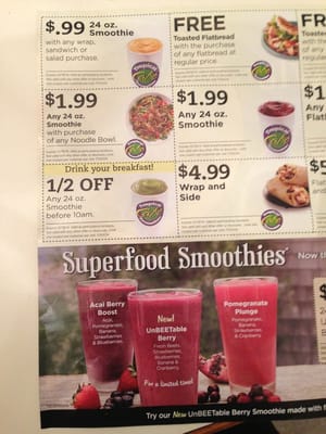 Menu photo 1 Tropical Smoothie Cafe Maumelle, AR Menu photo 1 Tropical Smoothie Cafe Maumelle, AR