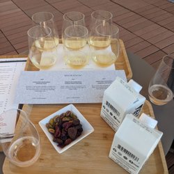 Chardonnay flight!