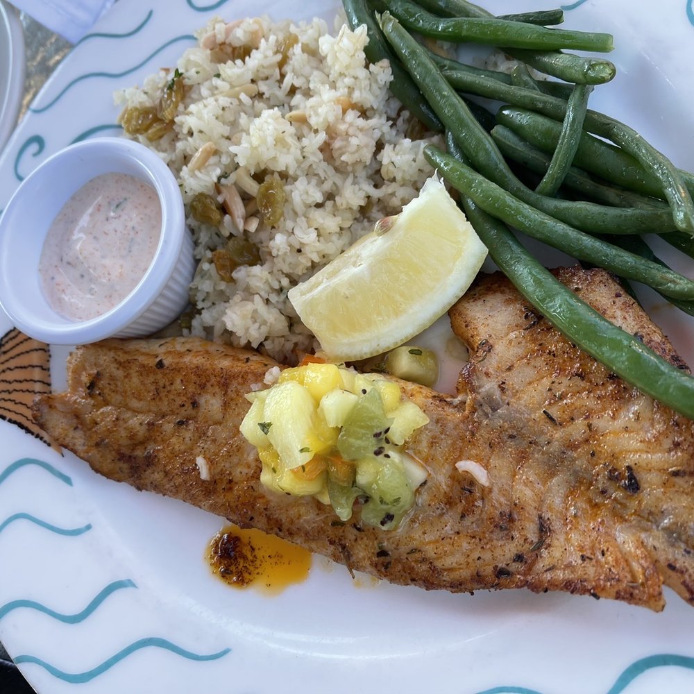 Anthony's At The Old Mill District - The Rockfish is so light n fluffy and the rice is amazing - Seafood Near Me - Bend, Oregon