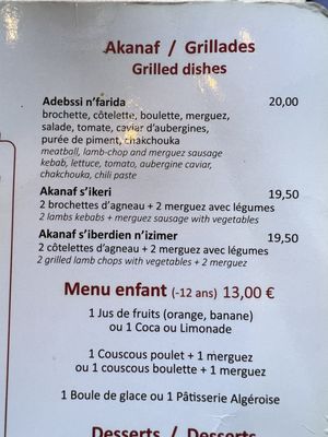 Menu photo 3 L'Homme Bleu Paris, 75 Menu photo 3 L'Homme Bleu Paris, 75