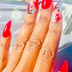 Vanity Nails & Spa - Red Nails