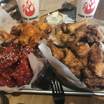 Fire Wings - Howe - Mango Habanero, Peking, Cali Rub and Lemon Pepper. 40 pieces. - Chicken Wings Near Me - Sacramento, California Fire Wings - Howe - Mango Habanero, Peking, Cali Rub and Lemon Pepper. 40 pieces. - Chicken Wings Near Me - Sacramento, California