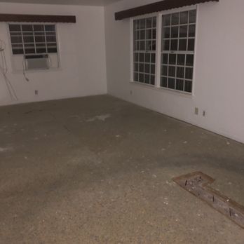 Carter Wood Floors - BEFORE: We had a wall removed which you can see to the right, of this photo. - Flooring Near Me - Long Beach, California