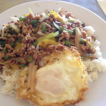 Khun 9 Thai Kitchen - Ka-Pow Chicken - Thai Near Me - Torrance, California