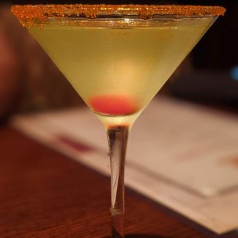 The Chop House - a cocktail in a martini glass - Steakhouses Near Me - Augusta, Georgia