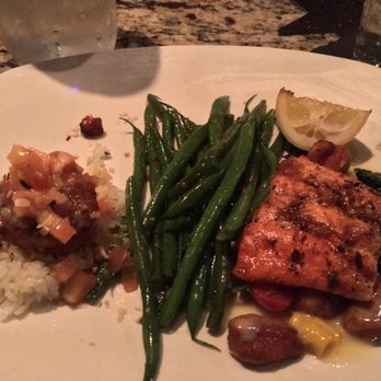 Bonefish Grill - Salmon and scallops! - Seafood Near Me - Iselin, New Jersey