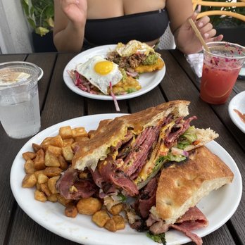 Bistro Cafe - Pastrami sandwich $27 - Breakfast & Brunch Near Me - Miami, Florida Bistro Cafe - Pastrami sandwich $27 - Breakfast & Brunch Near Me - Miami, Florida