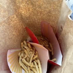 McDonald's - Haven't touched them yet, can't be bothered to throw these broken containers out I suppose.