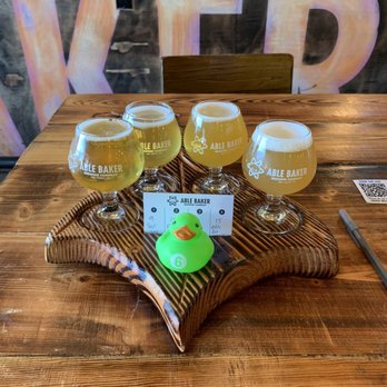 Able Baker Brewing - Another flight - Brewpubs Near Me - Las Vegas, Nevada