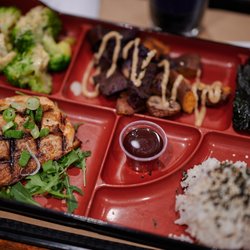 Teaism Penn Quarter - Grilled Salmon Bento