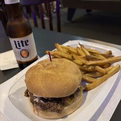 Clubhouse Bar and Grill - Clubhouse Burger and french fries