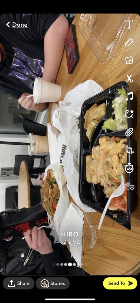 Food from Hiro Bento