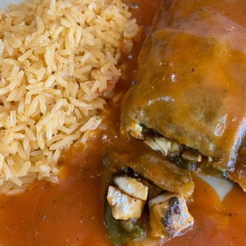 Austin Taco House - Chile poblano with chicken. - Mexican Near Me - Southlake, Texas