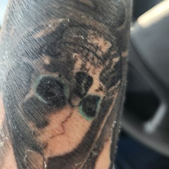 Stencil Theory - This is how Dave did the eye sockets. Not what I ask for - Tattoo Near Me - Richmond, Virginia Stencil Theory - This is how Dave did the eye sockets. Not what I ask for - Tattoo Near Me - Richmond, Virginia