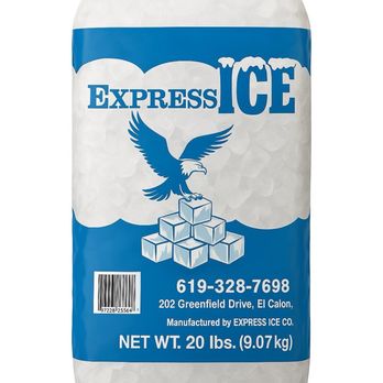 Express Ice - 20lb bag of ice - Ice Delivery Near Me Express Ice - 20lb bag of ice - Ice Delivery Near Me