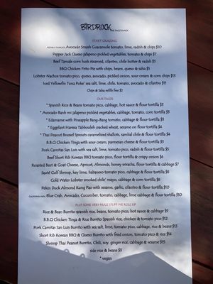 Menu photo 4 BirdRock Taco Shack Bradenton, FL Menu photo 4 BirdRock Taco Shack Bradenton, FL