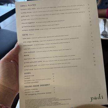 Padi - Indonesian Near Me - Los Angeles, California
