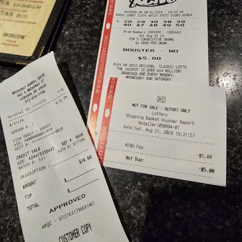 Broadway Barrel House - We had a cocktail and a little lottery fun. - Barbeque Near Me - Lebanon, Ohio