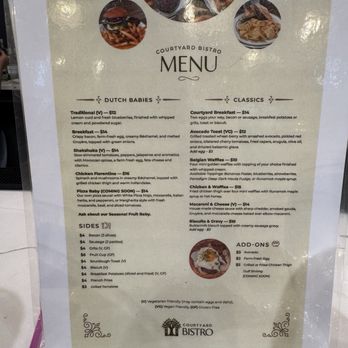 Courtyard Bistro - Breakfast & Brunch Near Me - Mandeville, Louisiana