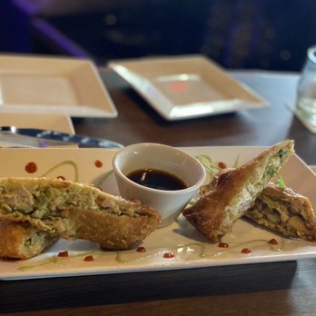 Square Grouper - Islamorada - Avocado  egg rolls - Seafood Near Me - Islamorada, Florida