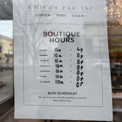 White House Black Market - Hours