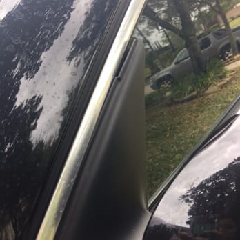 Caliber Collision - Mirror detached (which wasn't a damage from the accident) - Body Shops Near Me - Katy, Texas