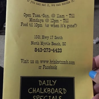 Brisket  - Barbeque Near Me - North Myrtle Beach, South Carolina