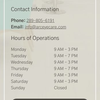 Arc Eyecare - Eyewear & Opticians Near Me - Mississauga, Ontario Arc Eyecare - Eyewear & Opticians Near Me - Mississauga, Ontario