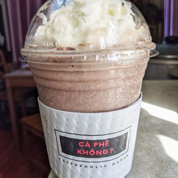 Coffeeholic House - Chocolate Blended drink - Coffee & Tea Near Me - Seattle, Washington