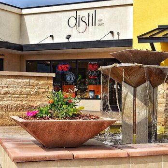 Distil - a fountain in front of a restaurant - Beer, Wine & Spirits Near Me - Farmington, New Mexico Distil - a fountain in front of a restaurant - Beer, Wine & Spirits Near Me - Farmington, New Mexico
