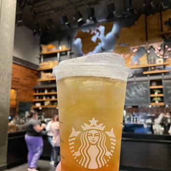Starbucks - Venti iced green tea - Coffee & Tea Near Me - Anaheim, California