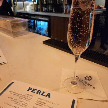 Perla Seafood Bistro - Bubbly rose - Pizza Near Me - Depew, New York