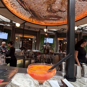 Cactus Club Cafe - Peach Bellini - Cocktail Bars Near Me - Boston, Massachusetts