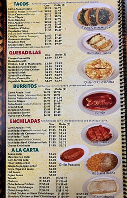 Menu photo 1 El Nopal Mexican Restaurant Palmyra, MO