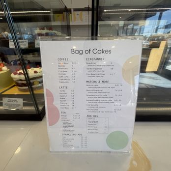 Bag of Cakes - Menu (July 2026) - Bakeries Near Me - Fullerton, California Bag of Cakes - Menu (July 2026) - Bakeries Near Me - Fullerton, California