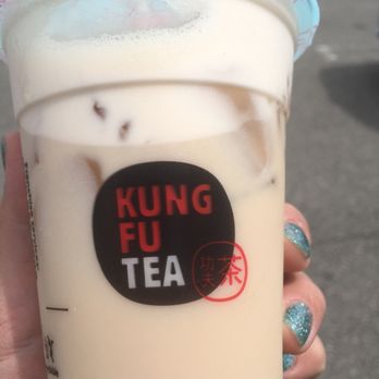 Kung Fu Tea - Almond milk tea. Skip it! Tasted like a diet tea, bleh! - Bubble Tea Near Me - Rancho Cucamonga, California Kung Fu Tea - Almond milk tea. Skip it! Tasted like a diet tea, bleh! - Bubble Tea Near Me - Rancho Cucamonga, California