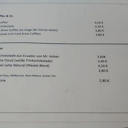 Café am Schloß - Karte2